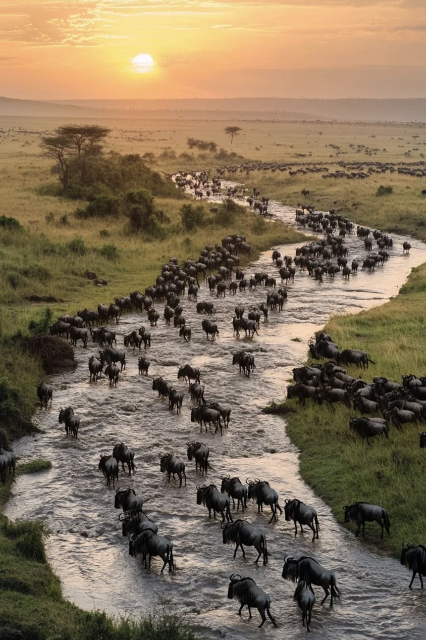 Safari de 9 Días: Gran Migración del Serengeti – Aventura Mid-Range en Tanzania
