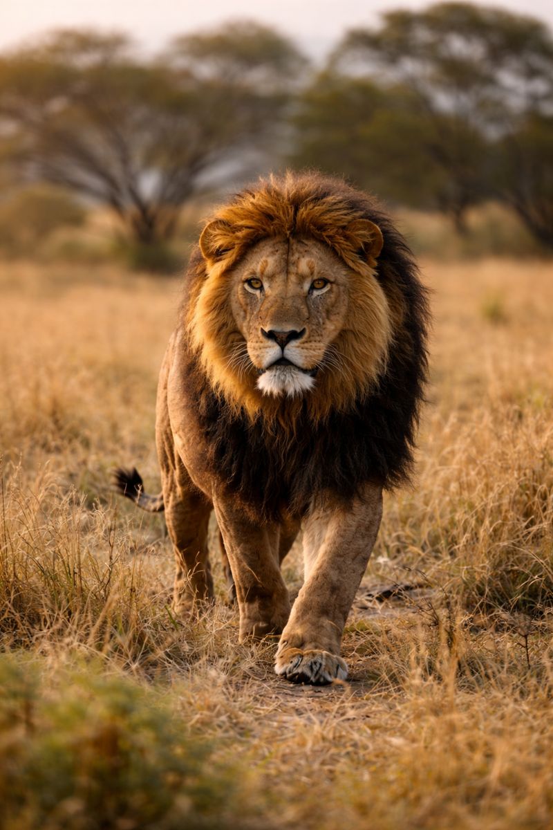 Observando leones en su hábitat natural: una experiencia respetuosa