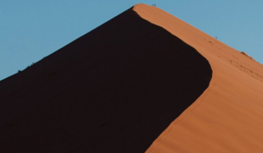 Las dunas de sossuvlei