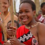 Pueblo tradicional en Eswatini