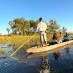 Safari en Mokoro en la Delta del Okavango