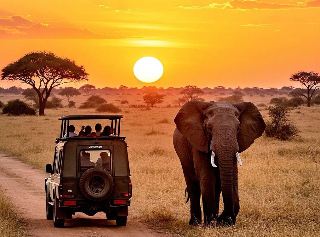 Safari al amenecer