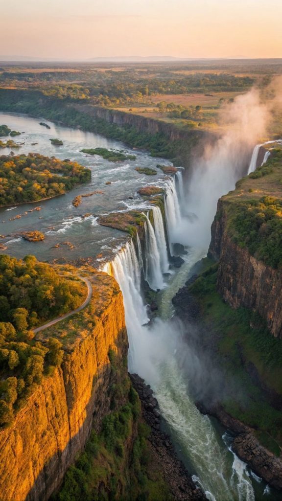 Festín al Atardecer con Tambores en las Cataratas Victoria – Medio Día