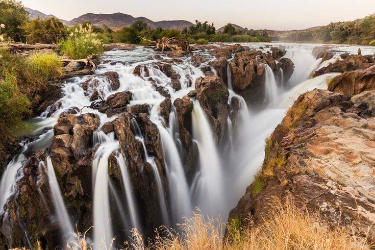 Cataratas Epupa, un oasis en el norte