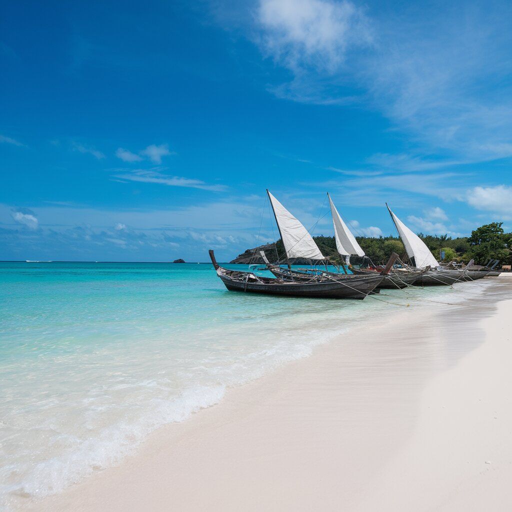 Playas de Diani, relax en el Índico