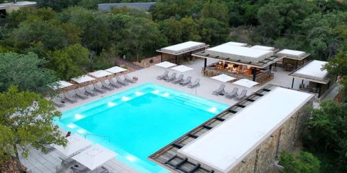 Swimming pool at Kapama River Lodge