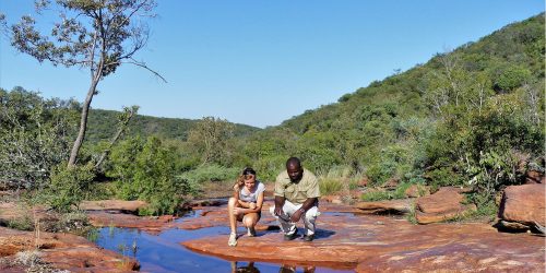 Hiking at Royal Morubisi Lodge